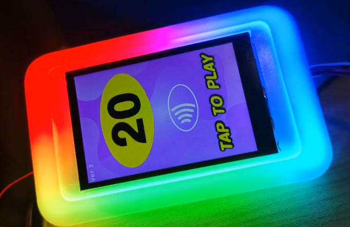 Rfid game machine control